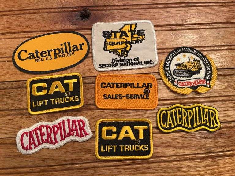 (8) Caterpillar Patches image