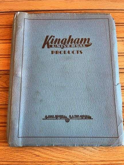 Kingham Trailer Company Universal Products Catalog image