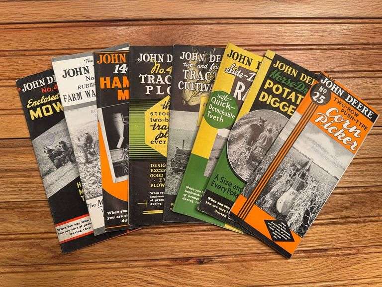 (8) John Deere Sales Literature image