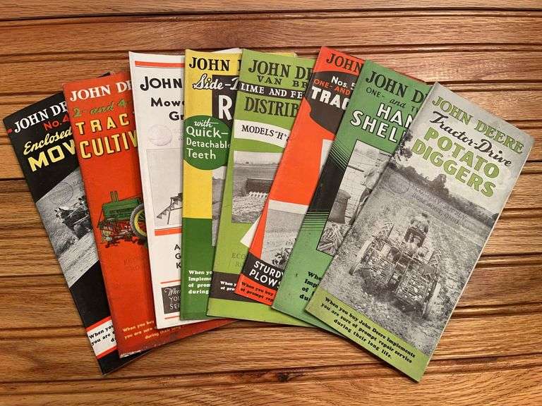 (8) John Deere Implement Sales Literature image