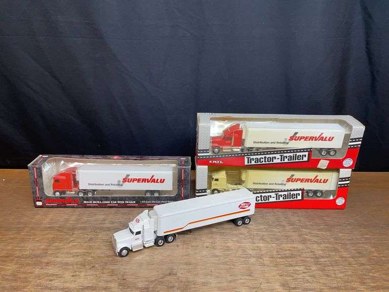 (4) 1/64 Super Valu Semis Ertl image