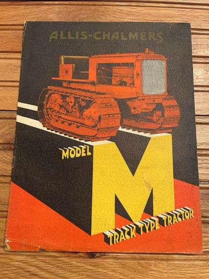 Allis Chalmers Model M Crawler Sales Literature image