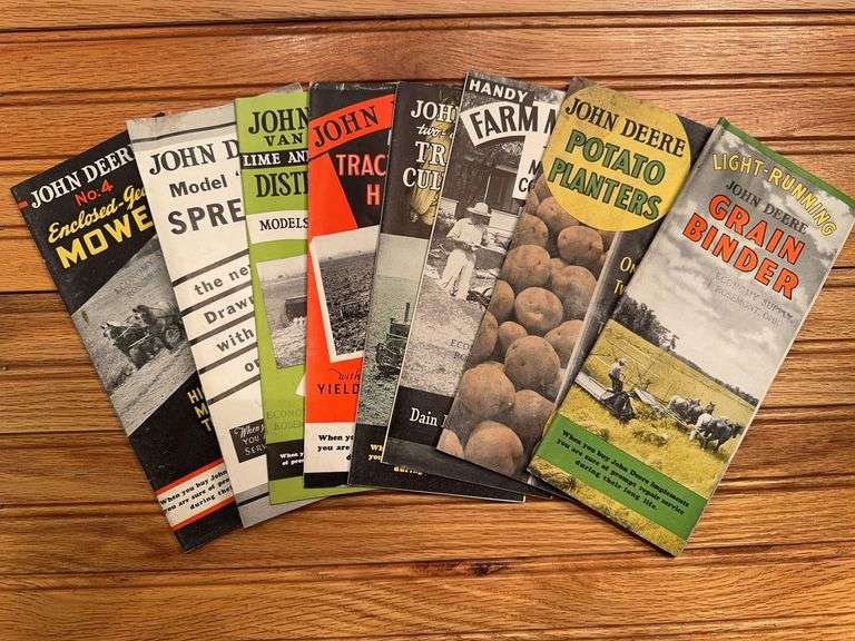 (8) John Deere Sales Literature image