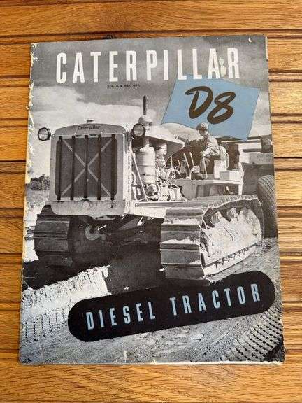 Caterpillar D8 Crawler Sales Literature image