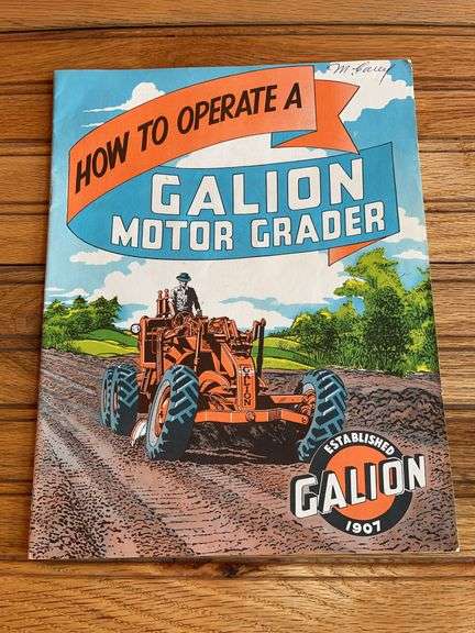 Galion How To Operate a Motor Grader image