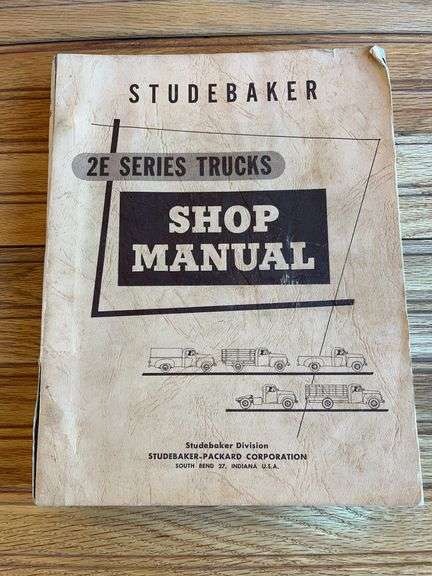 Studebaker Truck Shop Manual image