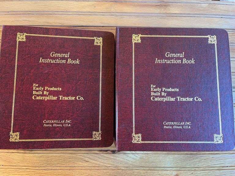 (2) Caterpillar Early Products Books image