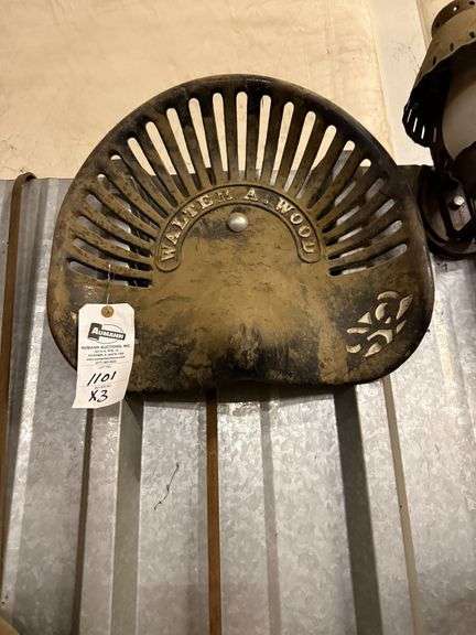 (2) Cast Iron Seats image
