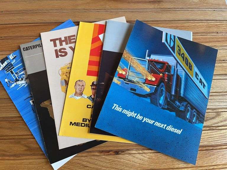 (6) Caterpillar Engine Sales Literature image