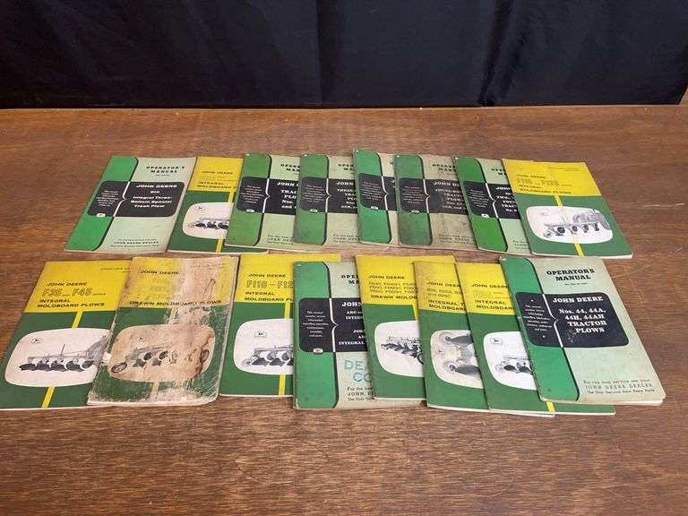 (16) John Deere Plow Manuals image