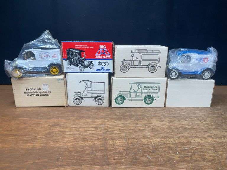 (6) Truck Banks NIB Ertl image