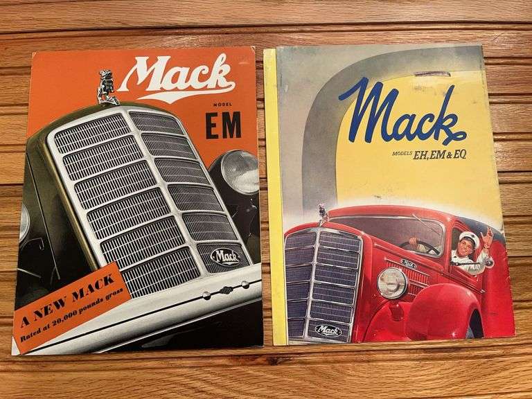 (2) Mack Truck Sales Literature image