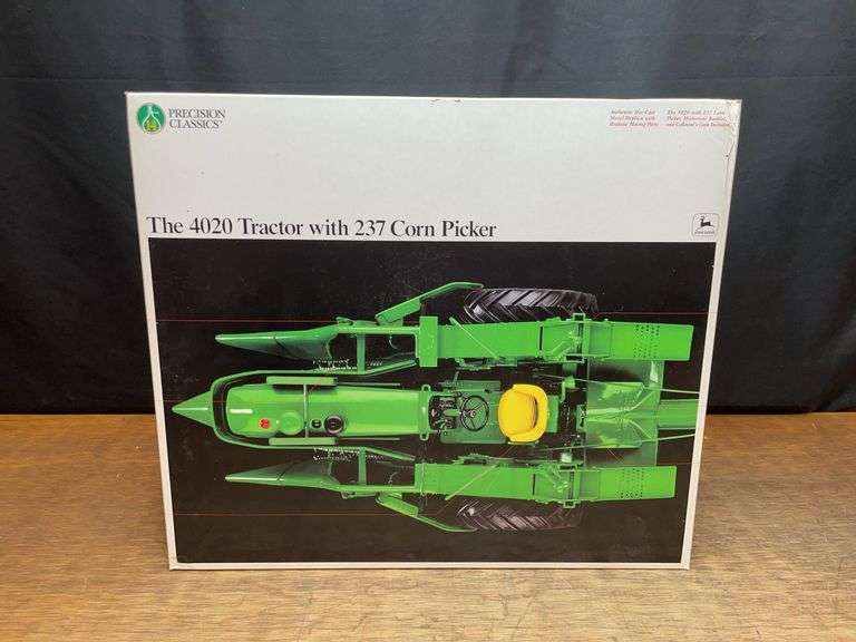 1/16 John Deere 4020 w/Picker Precision NIB Ertl image