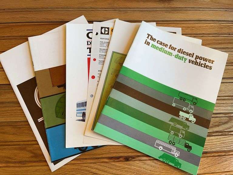 (6) Caterpillar Engine Sales Literature image