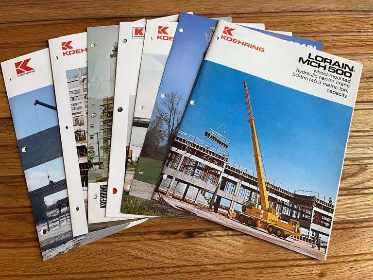 (8) Koehring Crane Sales Literature image