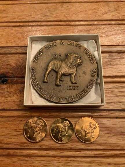 (4) Mack Medallions + Coins image