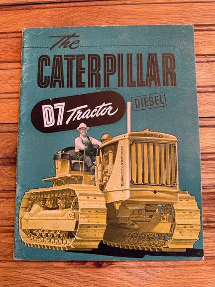Caterpillar D7 Crawler Sales Literature image