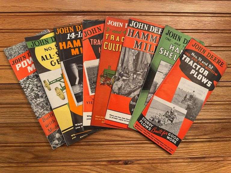 (8) John Deere Sales Literature image