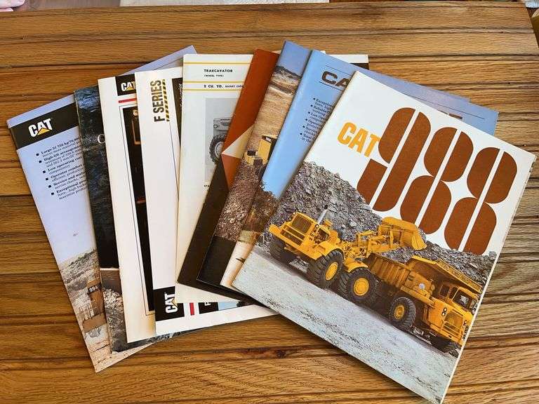 (10) Caterpillar Wheel Loader Sales Literature image