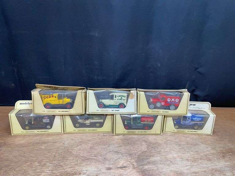 (7) Models of Yesteryear NIB Matchbox image
