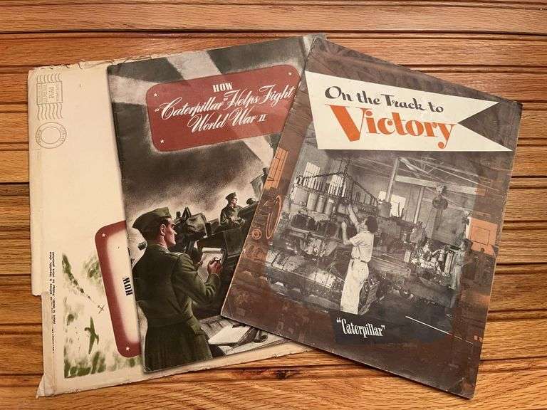 (2) Caterpillar WWII Sales Literature image