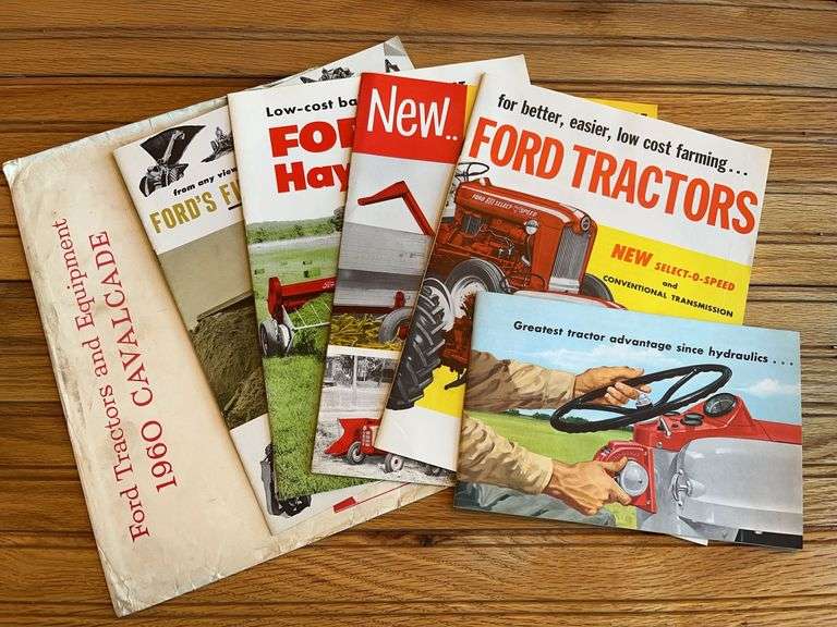 1960 Ford Tractors + Equipment Cavalcade Sales Literature image