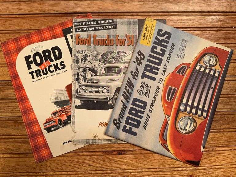 (3) Ford Truck Sales Literature image