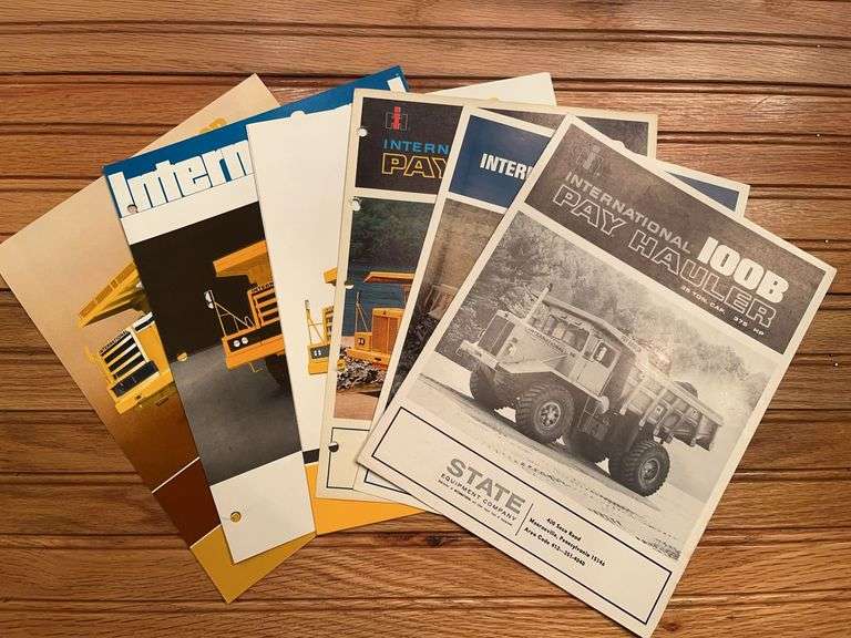 (7) International Pay Hauler Truck Sales Literature image