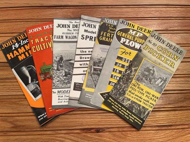 (7) John Deere Implement Sales Literature image