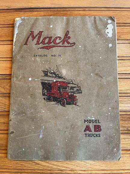 1928 Mack Model AB Trucks Catalog No. 15 image