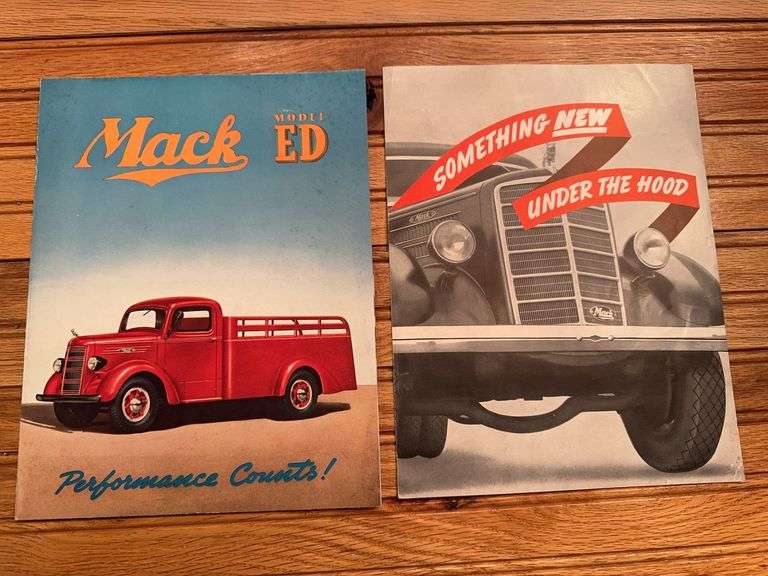 (2) Mack Truck Sales Literature image