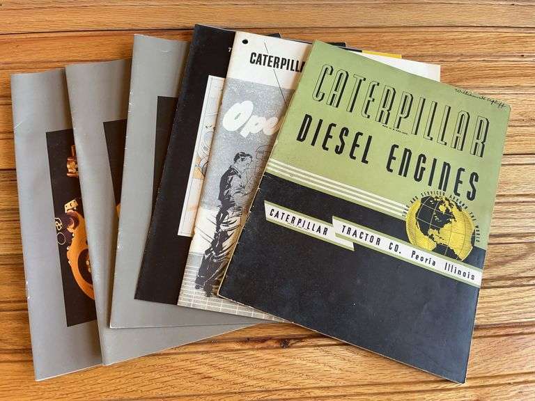 (6) Caterpillar Engine Sales Literature image