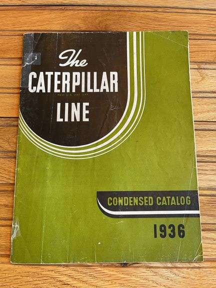 1936 Caterpillar Line Condensed Catalog image
