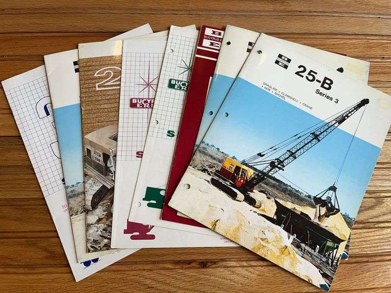 (8) Bucyrus-Erie Sales Literature image
