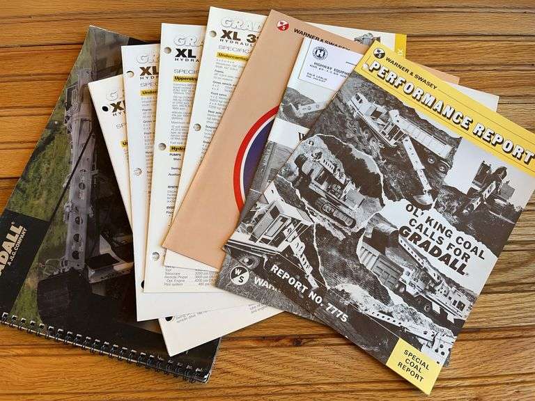 (9) Gradall Sales Literature image