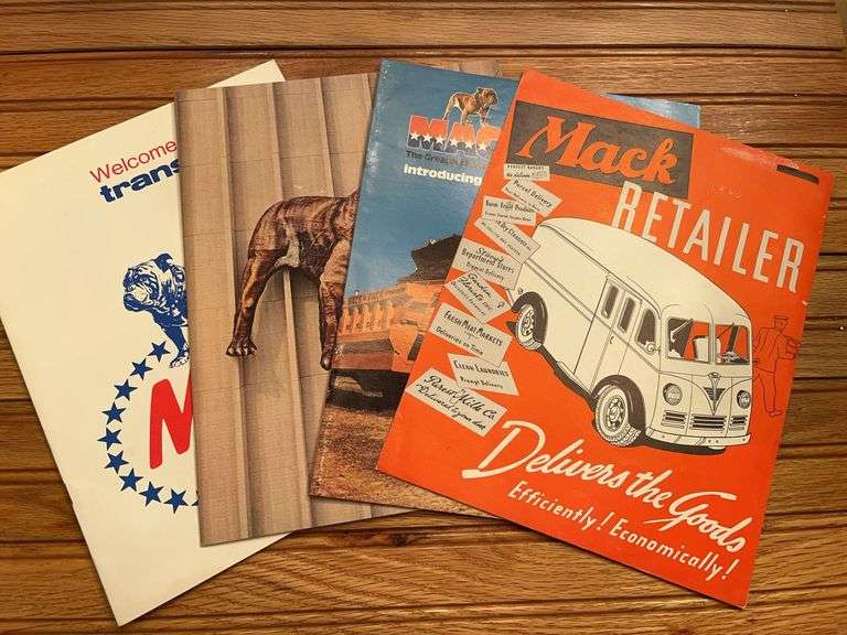 (4) Mack Truck Sales Literature image