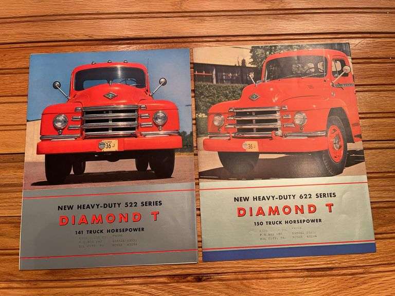(2)  Diamond T truck Sales Literature image
