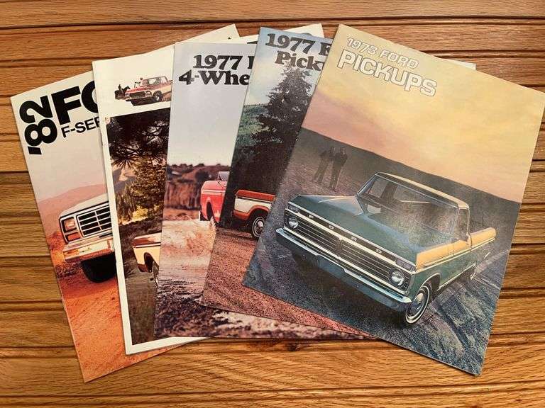 (6) Ford Pickup Truck Sales Literature image