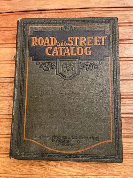 1926 Road and Street Catalog image