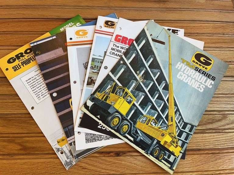 (6) Grove Crane Sales Literature image