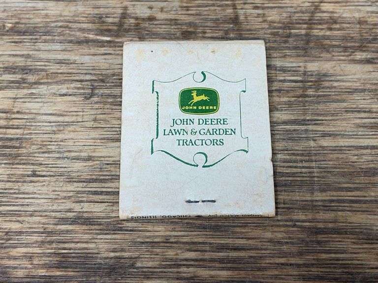 John Deere L&G Tractors Matchbook image