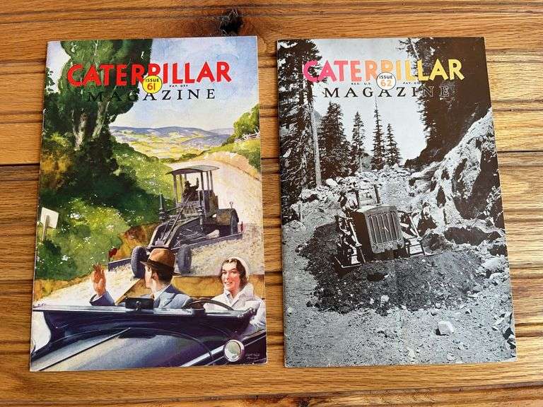 (2) Caterpillar Magazine image