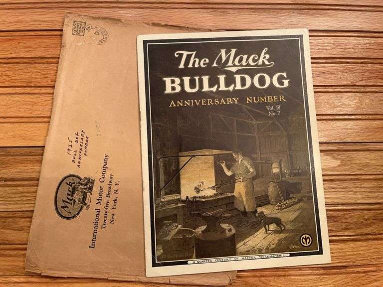 1925 The Mack Bulldog Magazine image