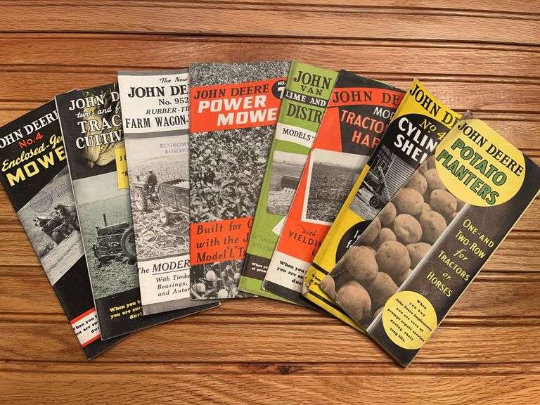 (8) John Deere Implement Sales Literature image
