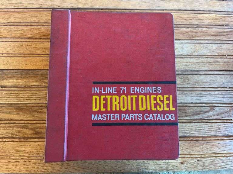 Detroit Diesel Engine Master Parts Catalog image