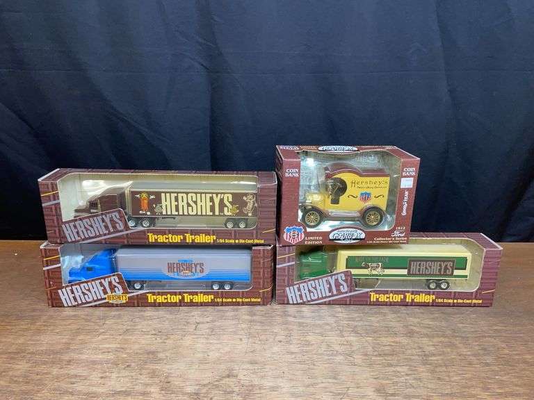 (4) Hershey Trucks NIB image