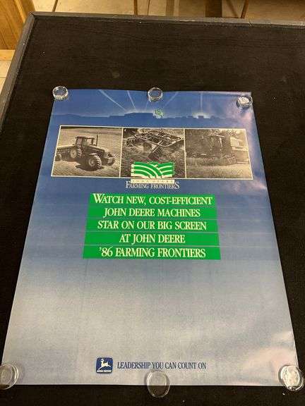 1986 John Deere Farming Frontiers Poster image