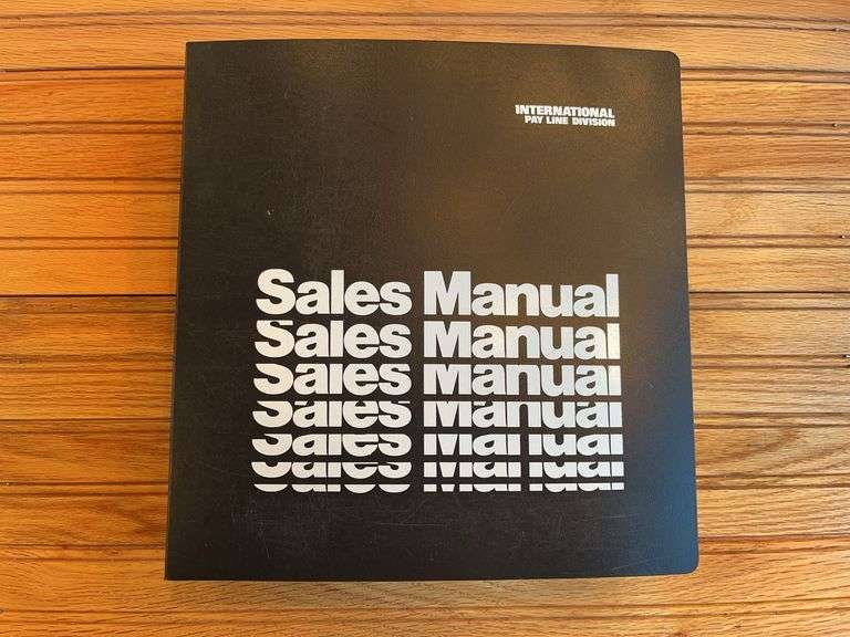 International Pay Line Division Competitive Specifications Binder image