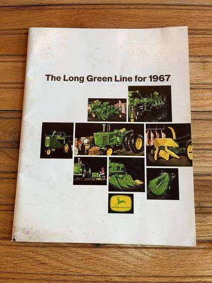 1967 John Deere Long Green Line Catalog image