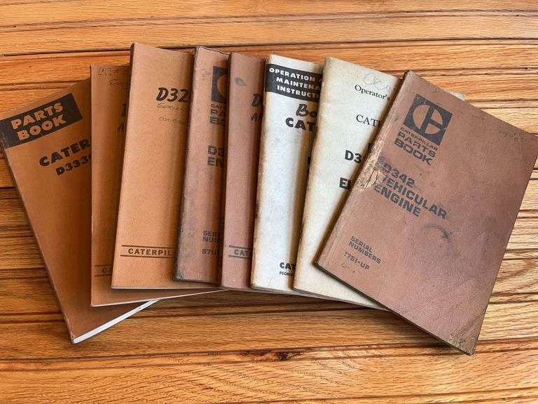 (8) Caterpillar Engine Manuals image
